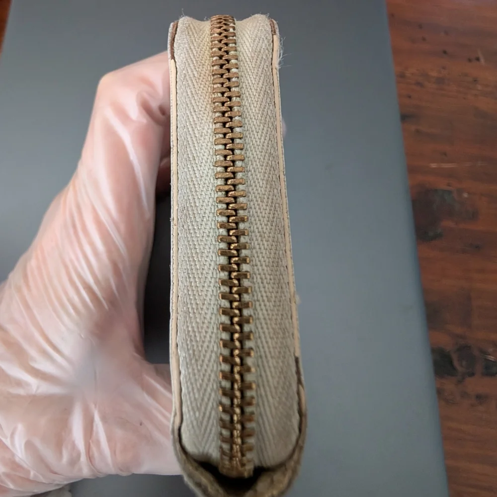Louis Vuitton Damier Azur Canvas Zippy Coin Purse